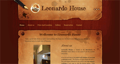 Desktop Screenshot of leonardohouse.it